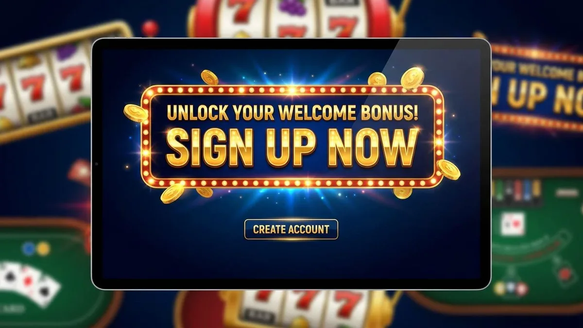 Inscription avec bonus